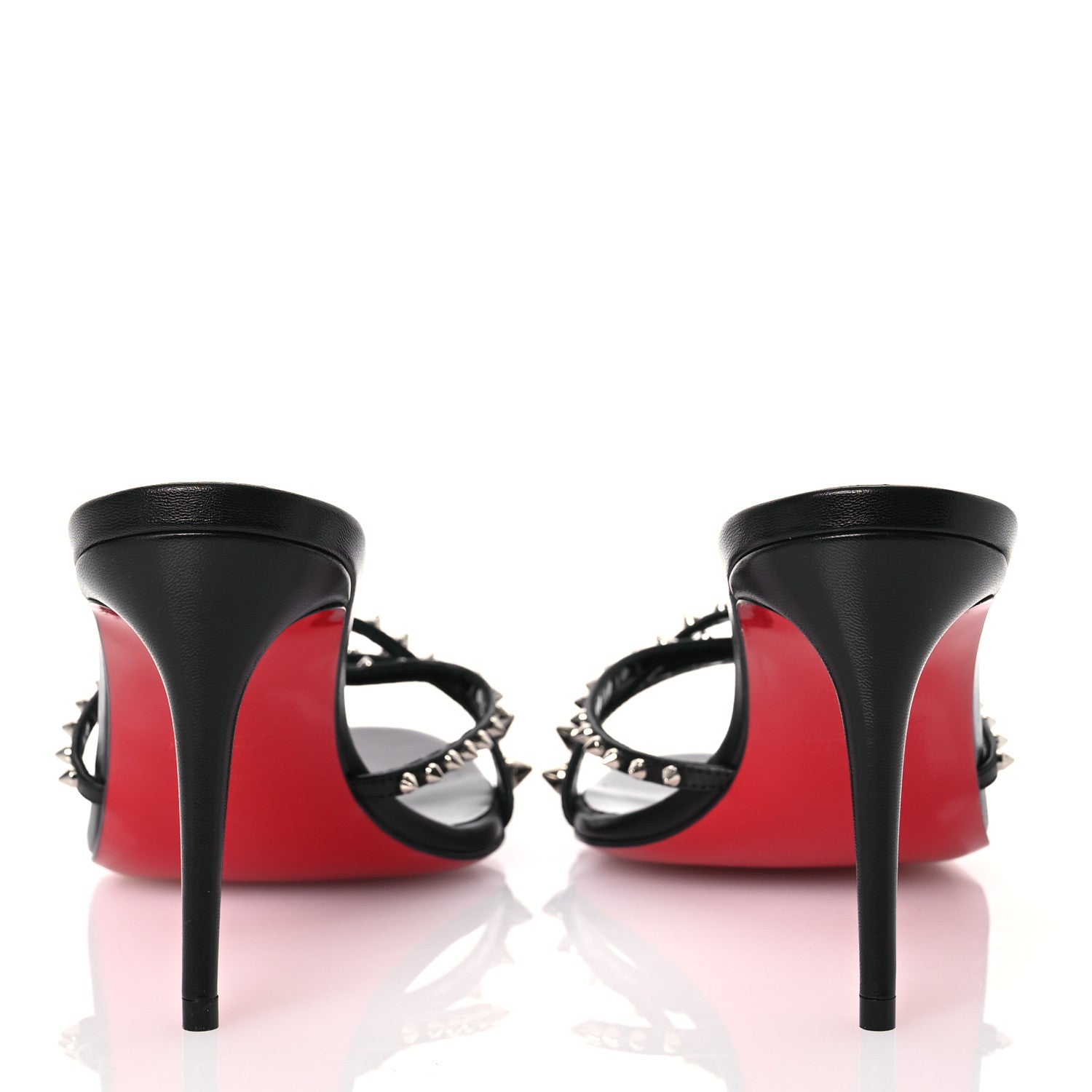 Christian Louboutin Nappa Tatoosh 85 Sandals 39 Black 5 of 10