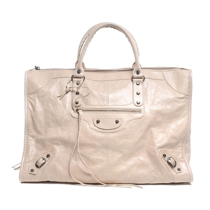 Balenciaga Agneau Weekender Praline 1 of 7