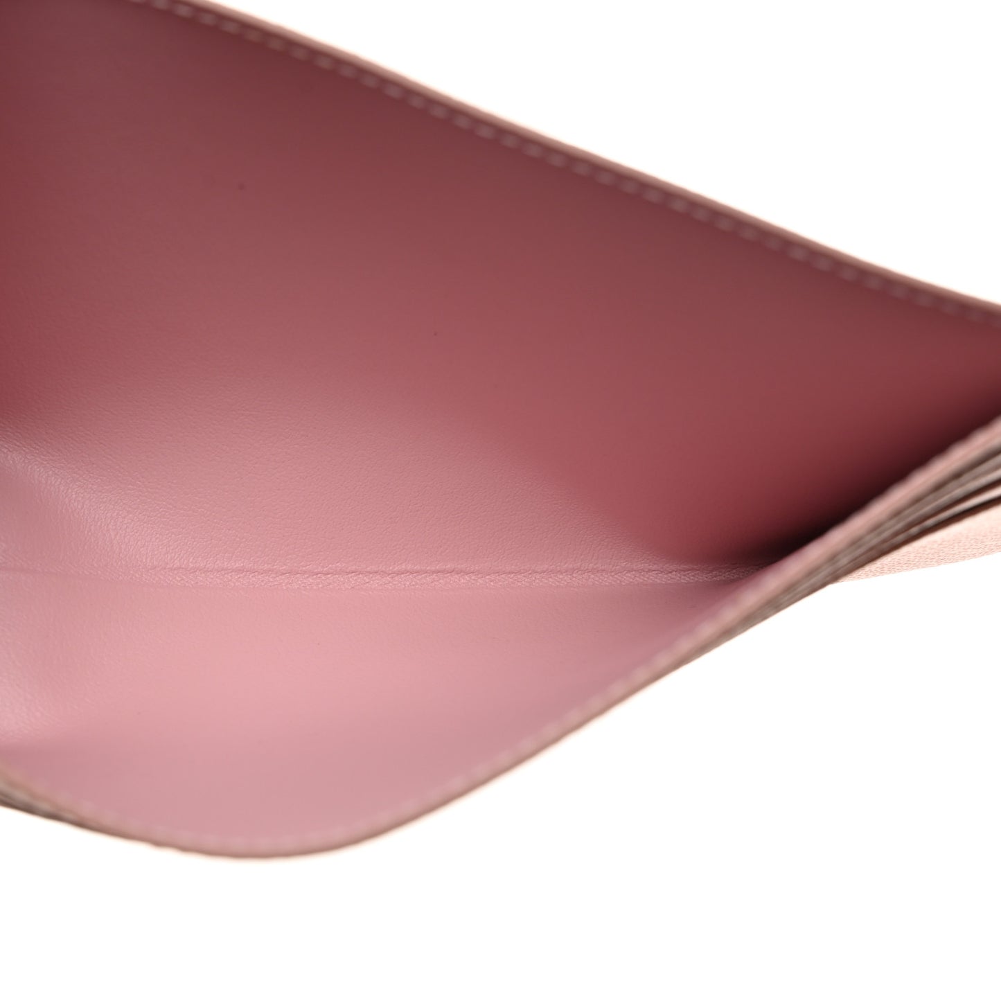Calfskin Felicie Card Holder Insert Rose Ballerine