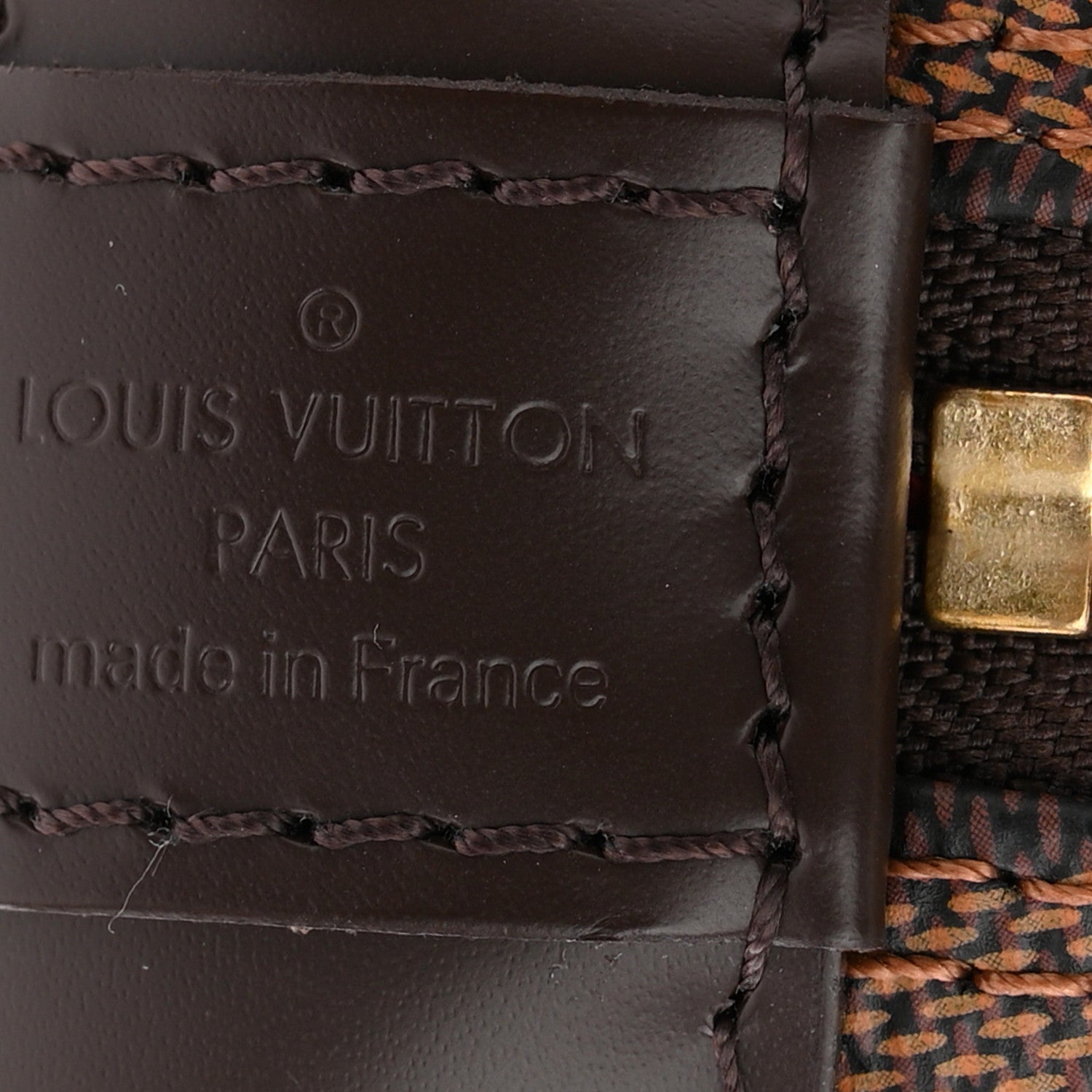 Louis Vuitton Damier Ebene Alma BB 6 of 11