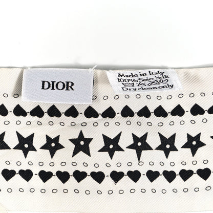 Christian Dior Silk High Priestess Tarot Mitzah Scarf Off White 3 of 3