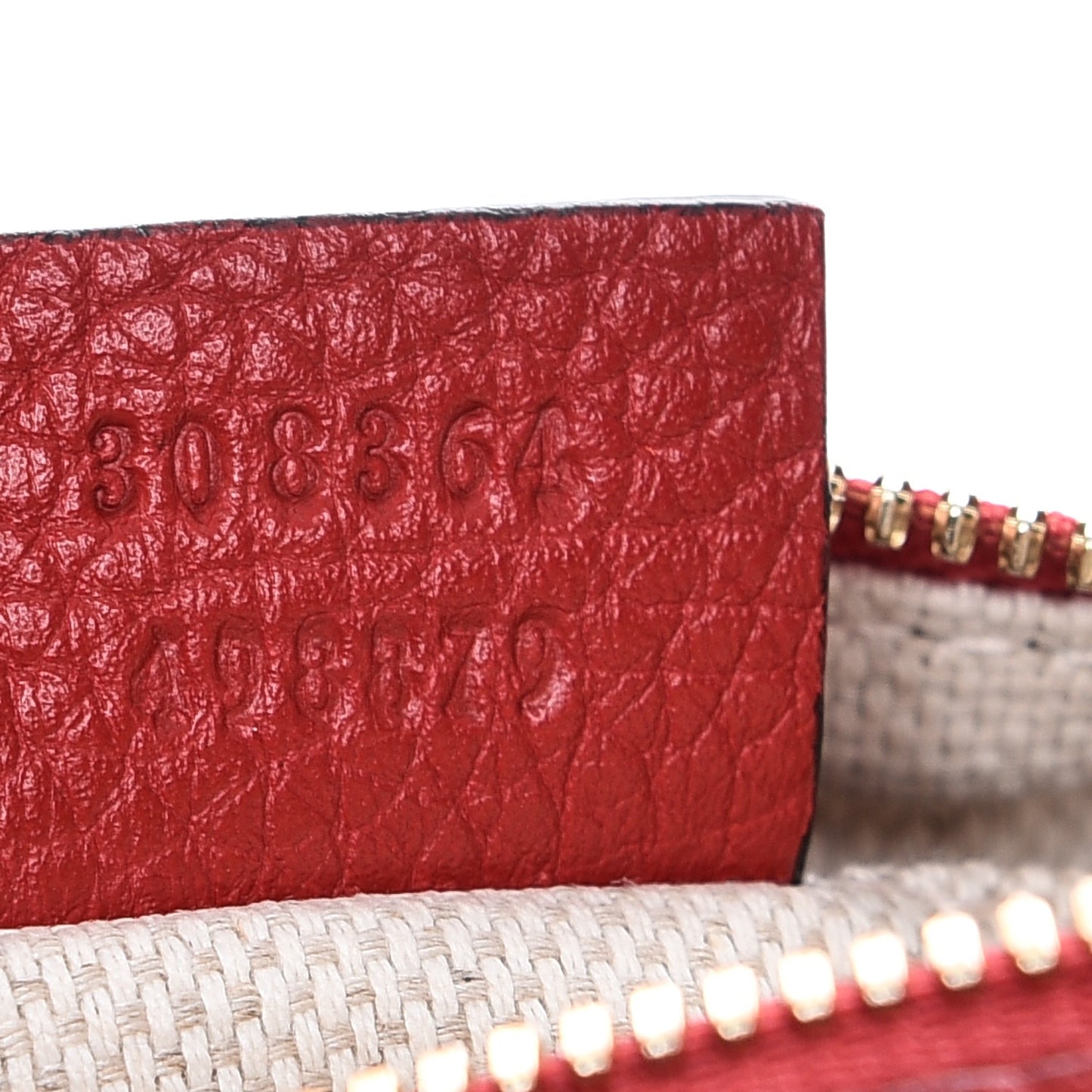 Pebbled Calfskin Small Soho Disco Bag Tabasco Red