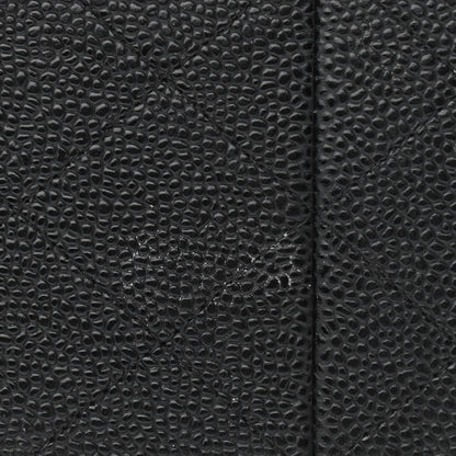 Chanel Caviar Quilted Jumbo Double Flap Black 16 of 18