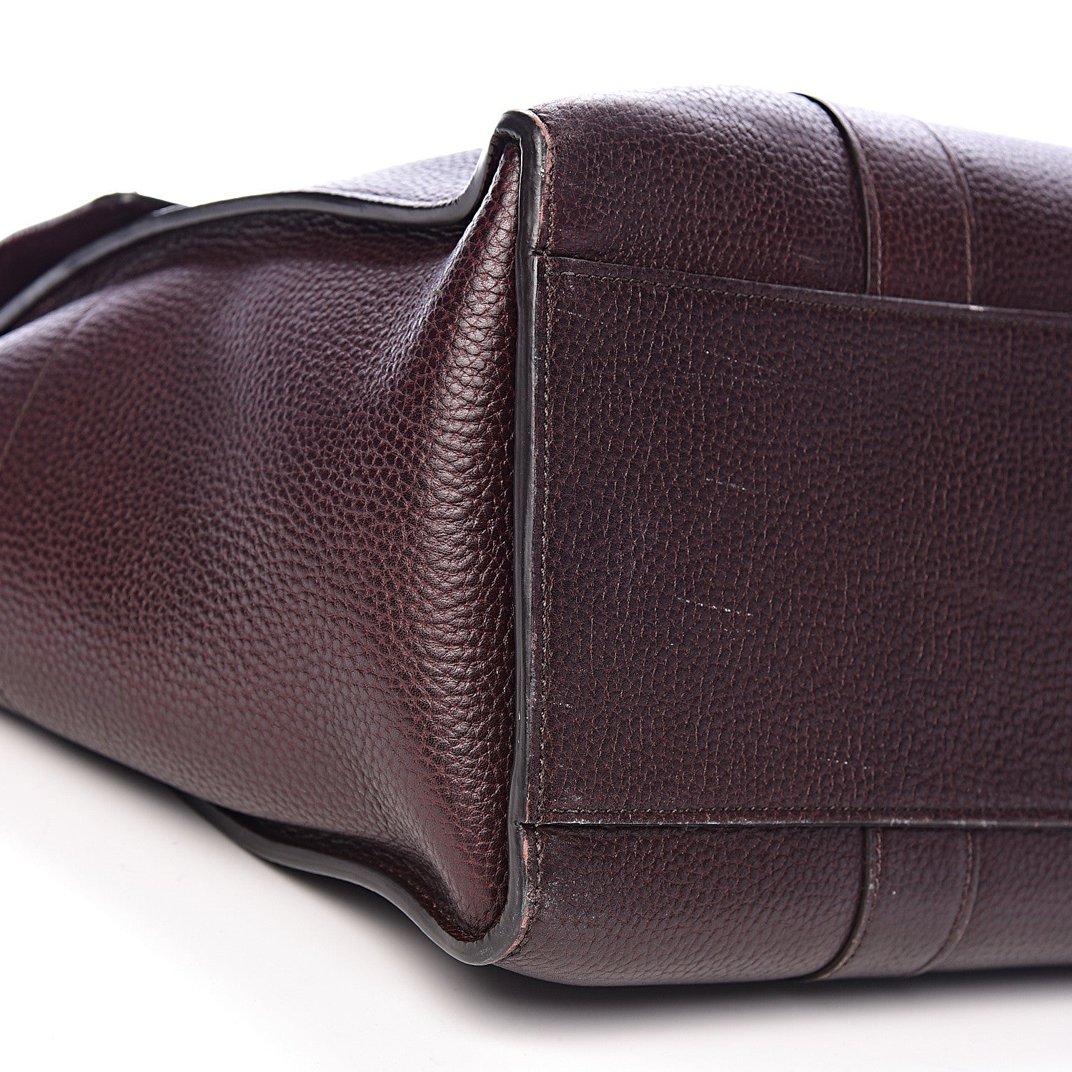 Mulberry Grain Vegetable Tanned Calfskin Bayswater Oxblood 14 of 23