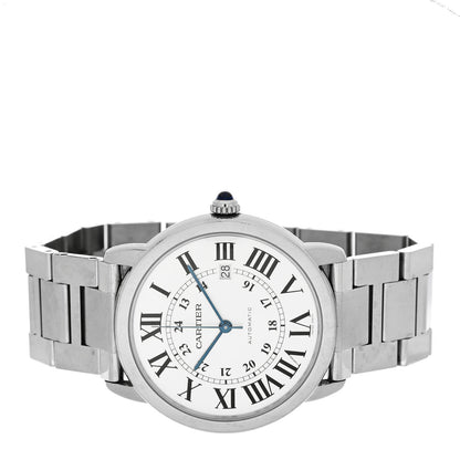 Cartier Stainless Steel 42mm Ronde Solo Automatic Watch 2 of 4