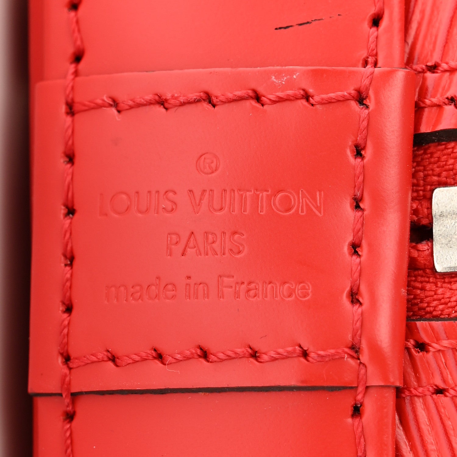 Louis Vuitton Epi Alma BB Coquelicot 6 of 11