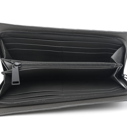 Bottega Veneta Nappa Intrecciato Zip Around Wallet Grey 5 of 7