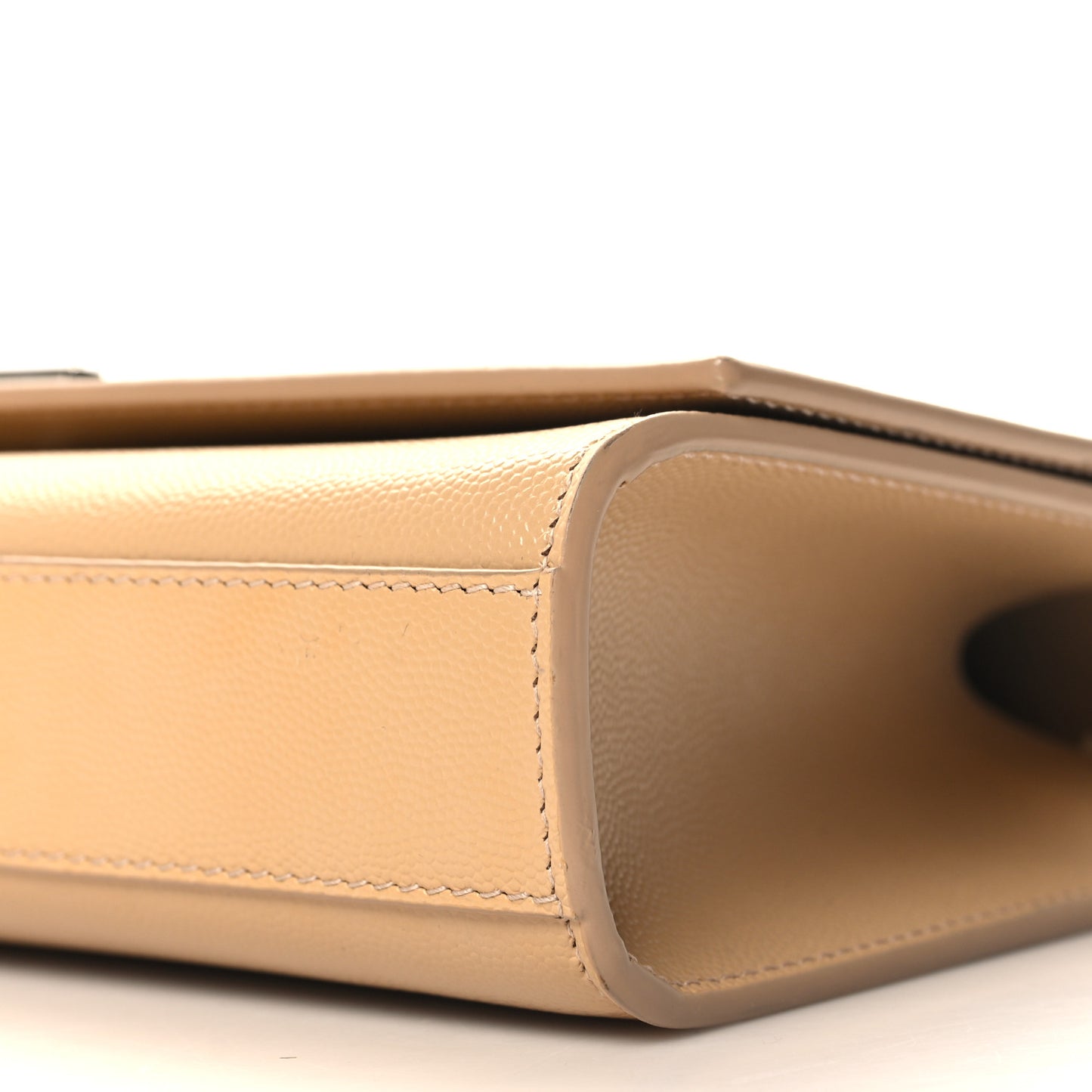 Grain De Poudre Medium Monogram Kate Satchel Dark Beige