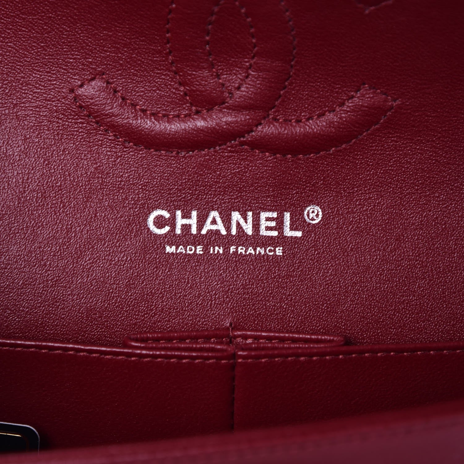 Chanel Caviar Quilted Medium Double Flap Red 7 of 9