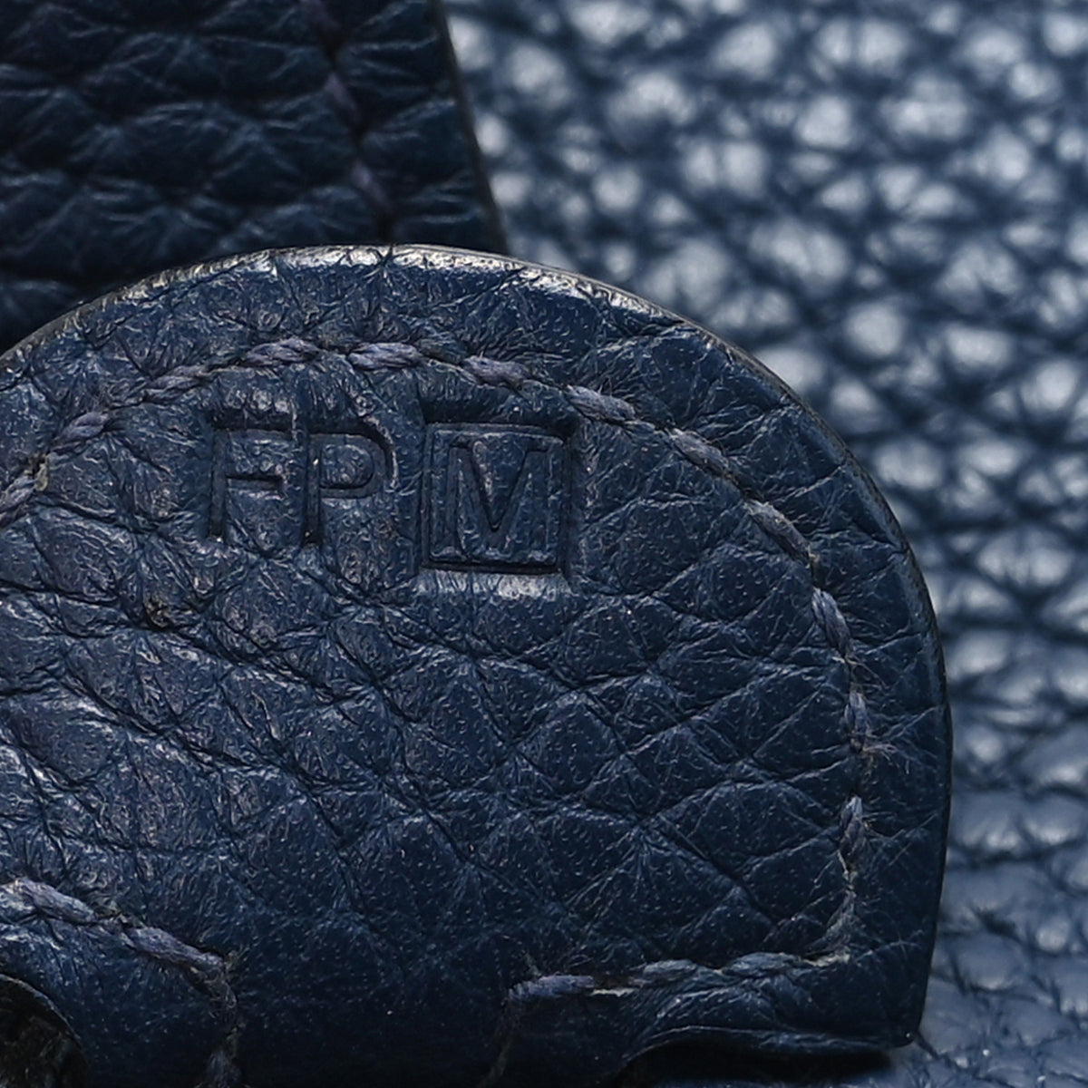 Hermes Taurillon Clemence EVELYNE III PM  Bleu Agate 5 of 8
