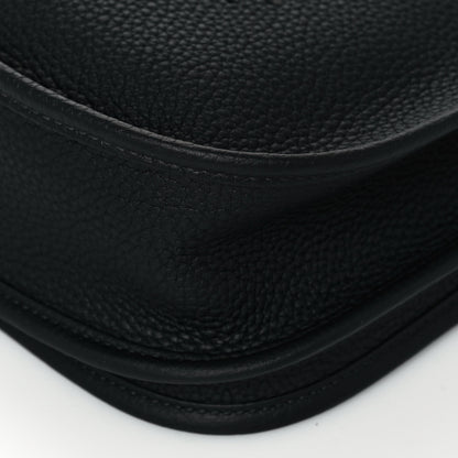 Hermes Taurillon Clemence Evelyne III PM Black 10 of 13