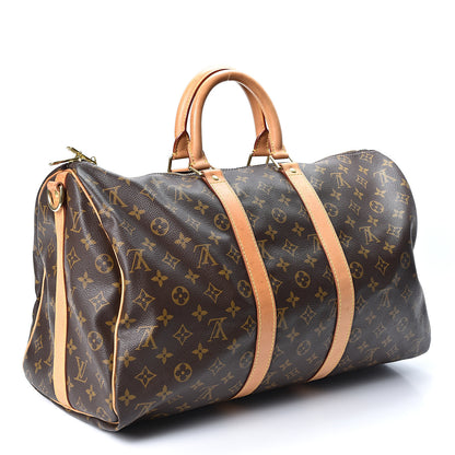 Louis Vuitton Monogram Keepall Bandouliere 45 2 of 8