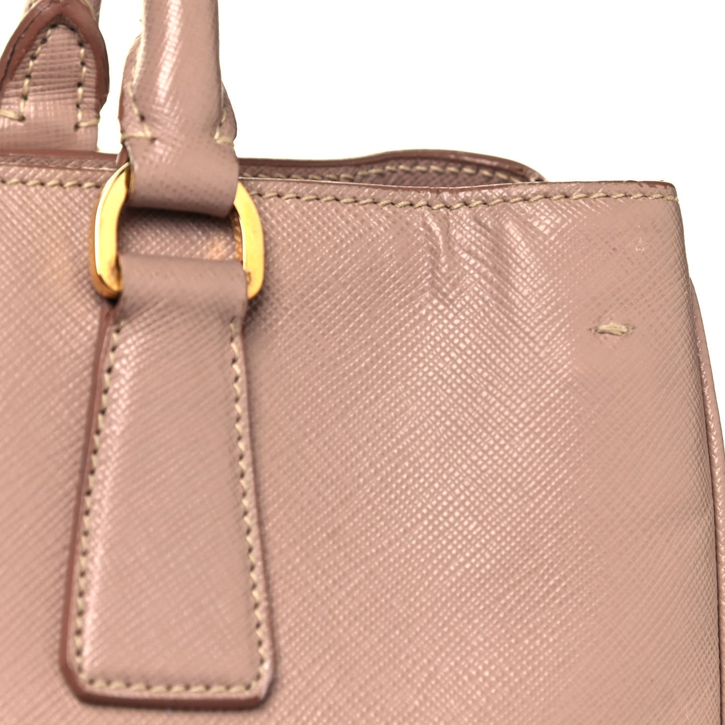 Saffiano Lux Medium Tote Cammeo