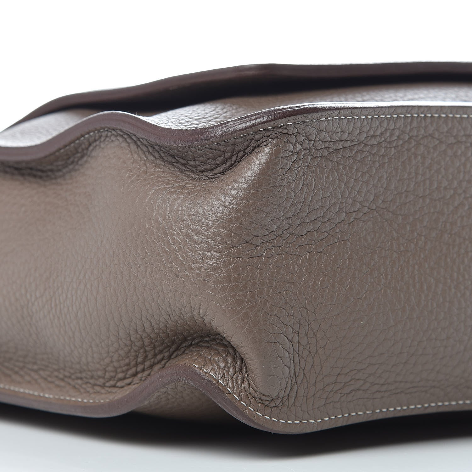 Hermes Taurillon Clemence Marwari PM Etoupe 5 of 9
