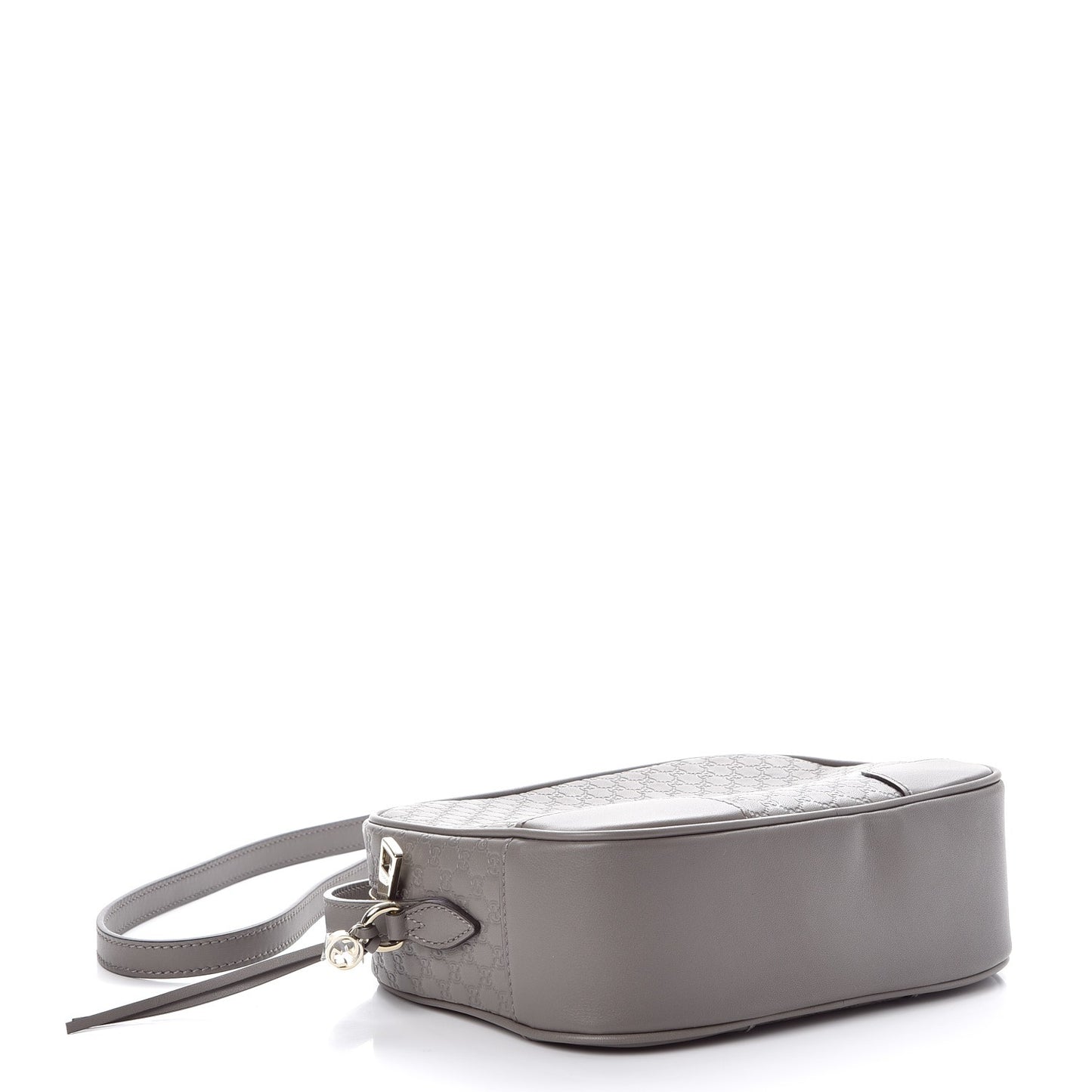 Microguccissima Mini Bree Messenger Bag Grey