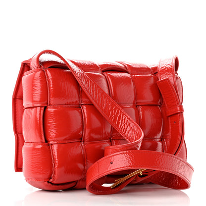 Bottega Veneta Textured Deerskin Maxi Intrecciato Padded Cassette Crossbody Bag Chili 3 of 14