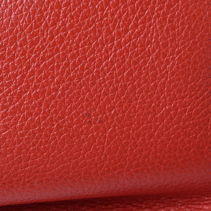 Hermes Taurillon Clemence Evelyne II PM Vermillion 8 of 8