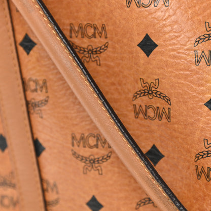 MCM Visetos Shoulder Bag Cognac 10 of 16