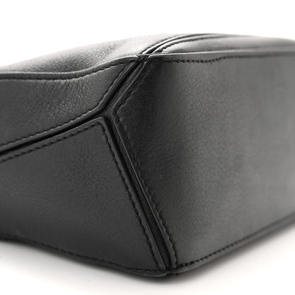 Loewe Calfskin Mini Puzzle Bag Black 8 of 14