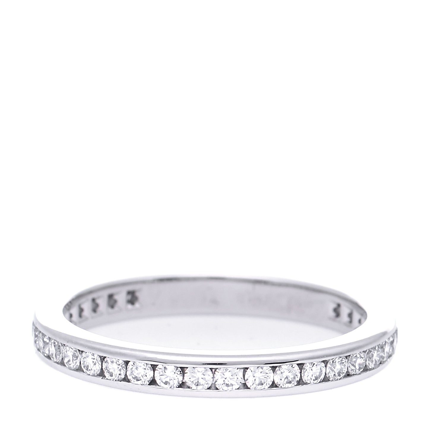 Platinum Diamond 2mm Full Circle Wedding Band Ring 49 4.75
