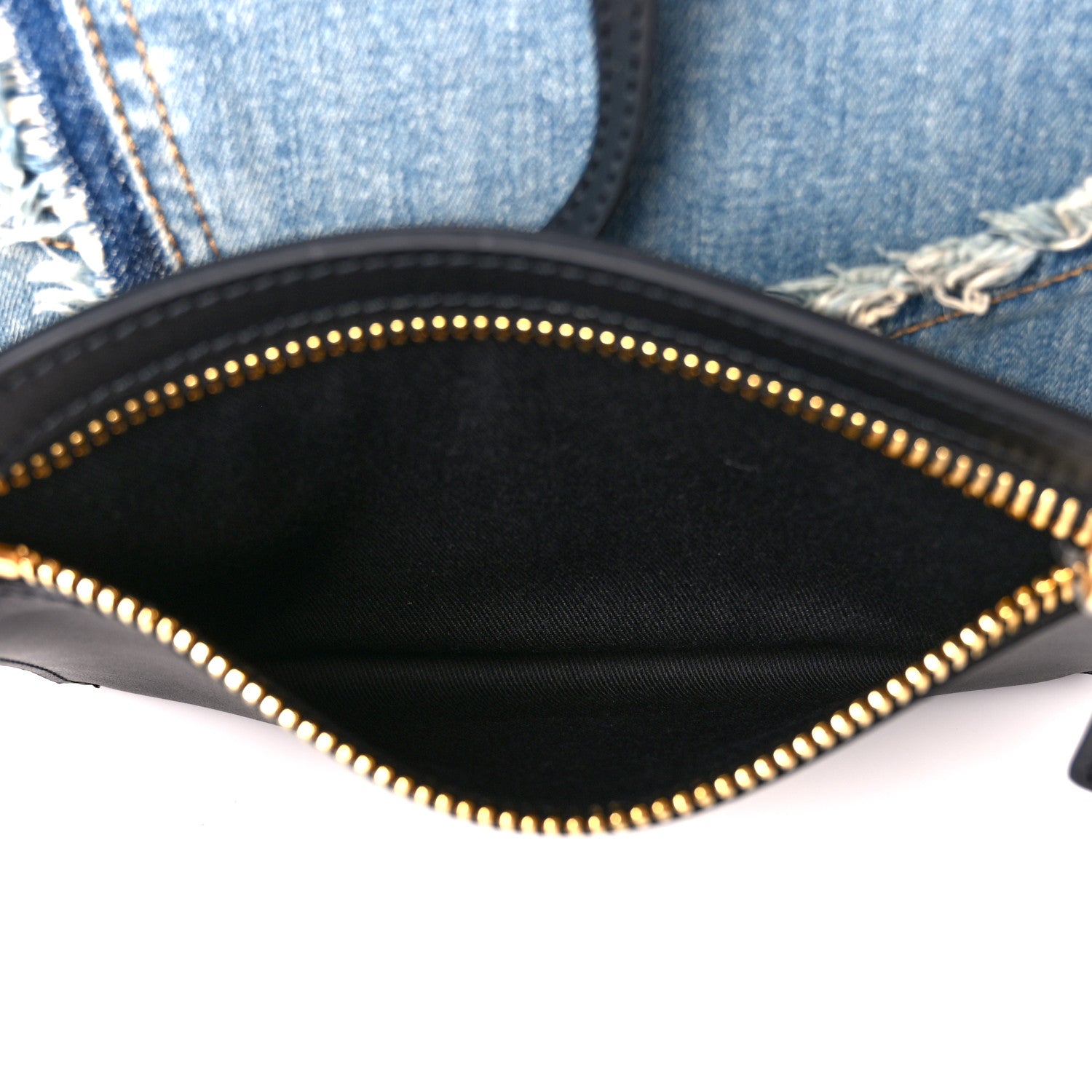 Tom Ford Denim Patchwork Alix Shoulder Bag Blue 7 of 12