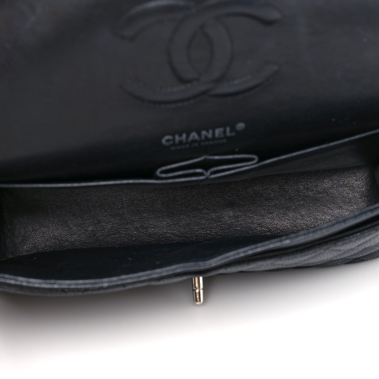 Chanel Caviar Quilted Medium Double Flap Black 5 of 9