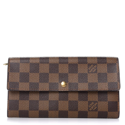 Louis Vuitton Damier Ebene Sarah Wallet 1 of 18