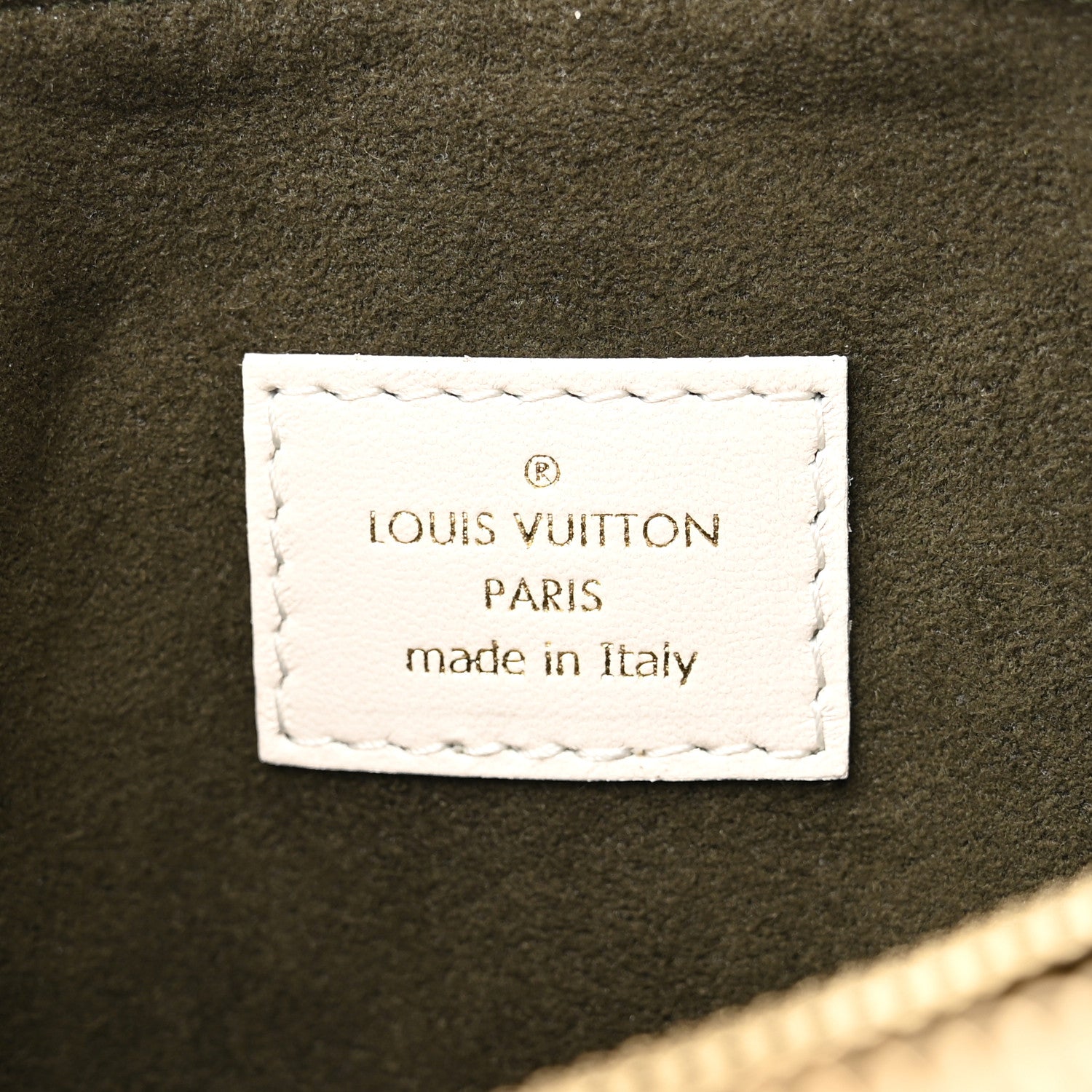 Louis Vuitton Lambskin Embossed Monogram Coussin PM Beige Cream 6 of 11