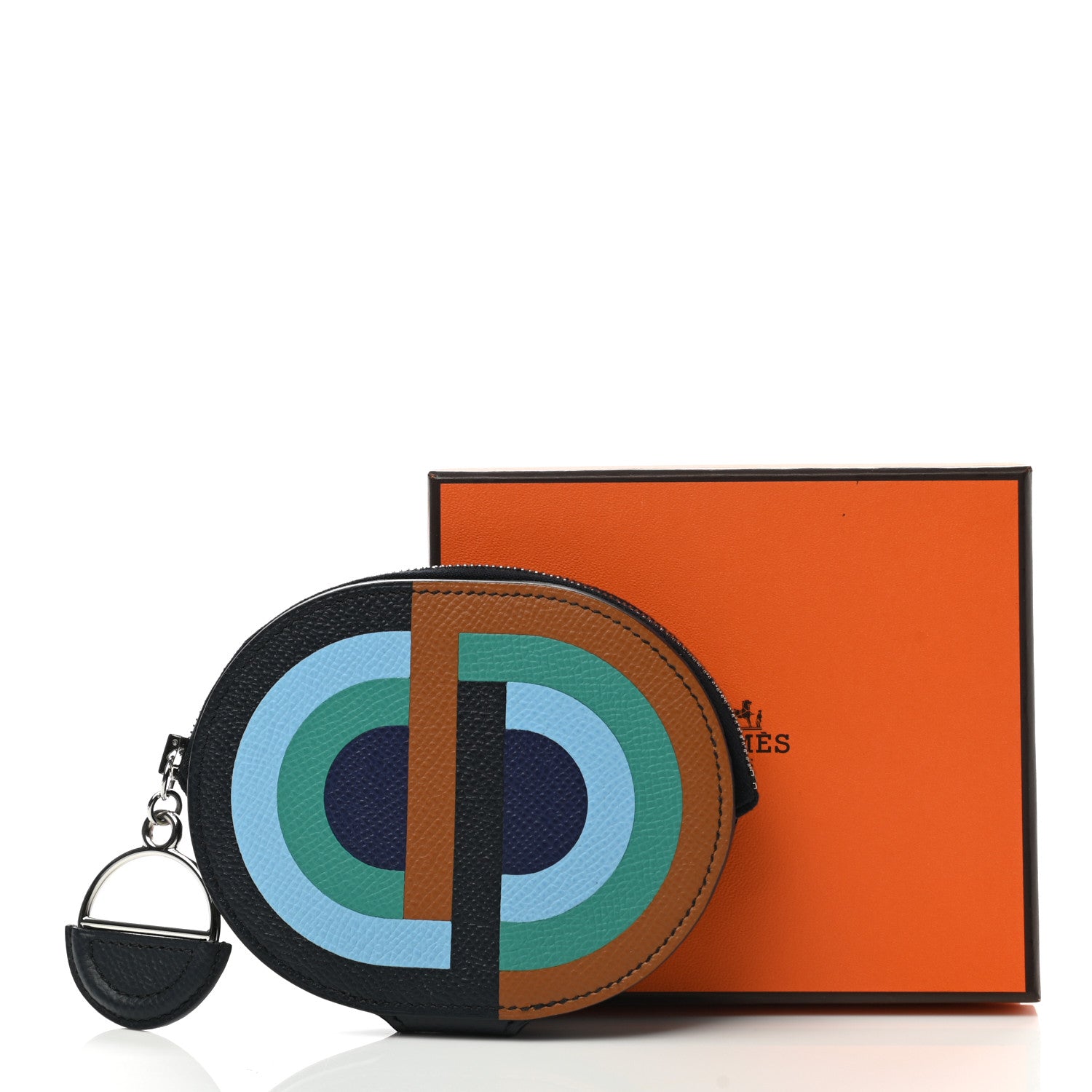 Hermes Epsom In-The-Loop-To-Go Pochette Multicolore Bleu Indigo 9 of 9