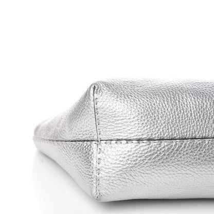 Fendi Cuoio Romano Lux Selleria Carla Shopping Tote Argento 8 of 15