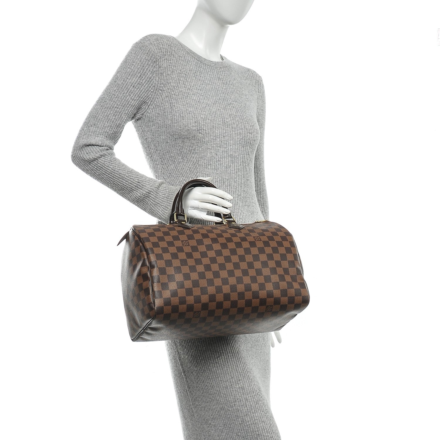 Louis Vuitton Damier Ebene Speedy 35 2 of 8