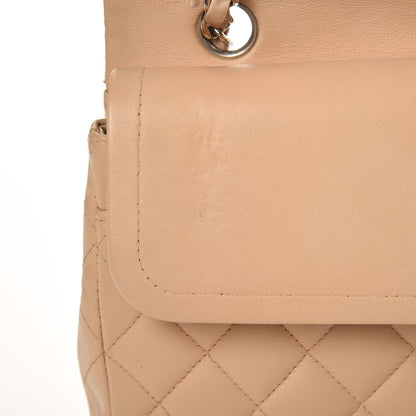 Chanel Lambskin Quilted Medium Double Flap Beige Clair 10 of 10