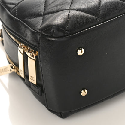 Chanel Lambskin Quilted Small Trendy CC Bowling Bag Black 9 of 10