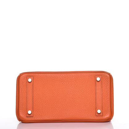 Hermes Togo Birkin 25 Orange 5 of 30