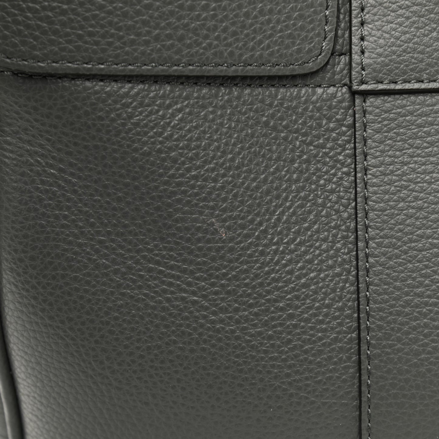 Classic Grain Calfskin Bayswater Dark Grey