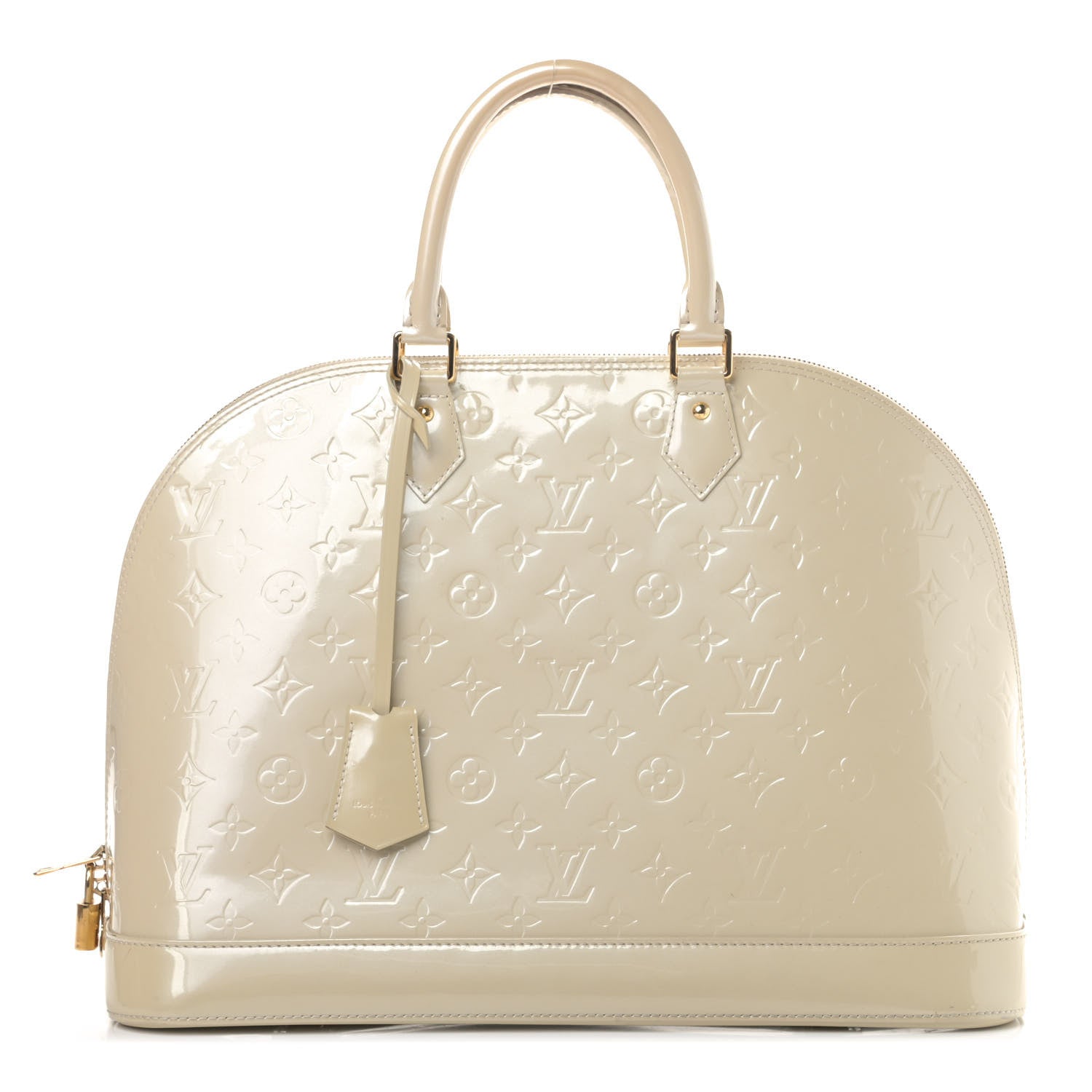 Louis Vuitton Vernis Alma MM Corail 1 of 8