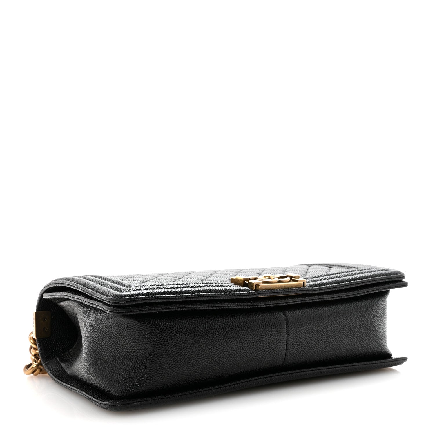 Chanel Caviar Quilted New Medium Boy Flap Black 4 of 10