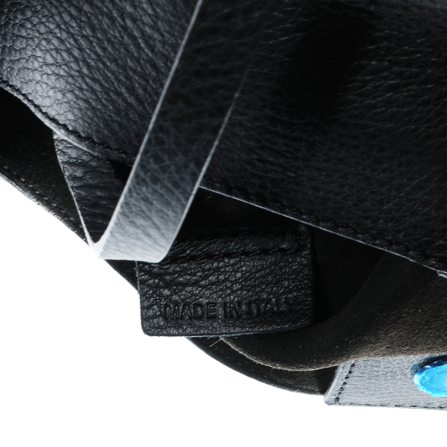 Leather HDG Small Hobo Black