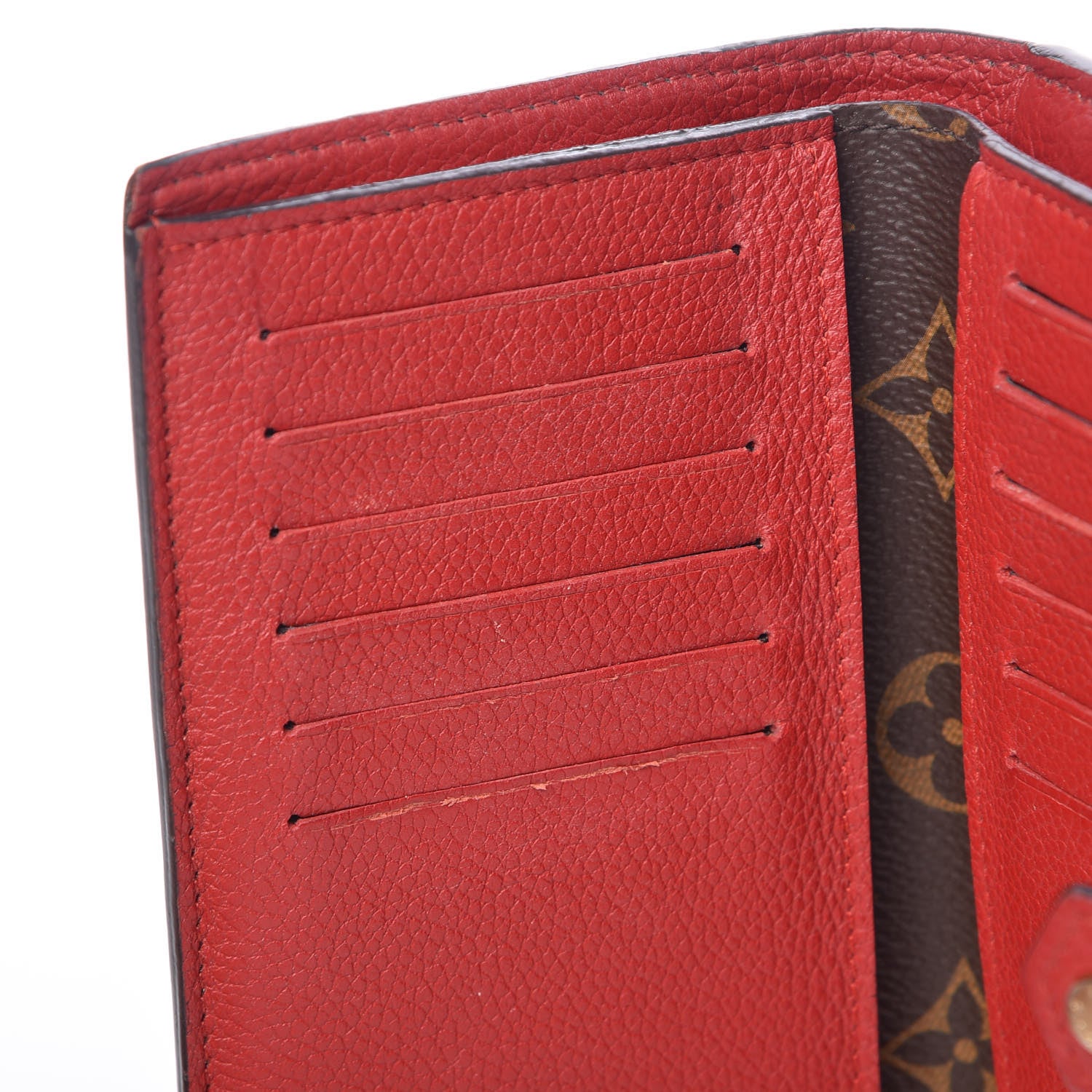 Louis Vuitton Monogram Pallas Compact Wallet Cherry 8 of 10