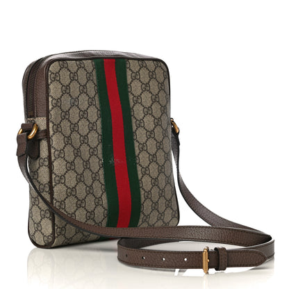 Gucci GG Supreme Monogram Web Small Ophidia Messenger Bag Brown 3 of 16