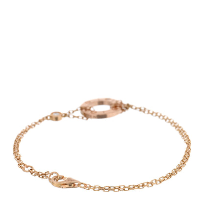 Cartier 18K Pink Gold Diamond LOVE Bracelet 2 of 4