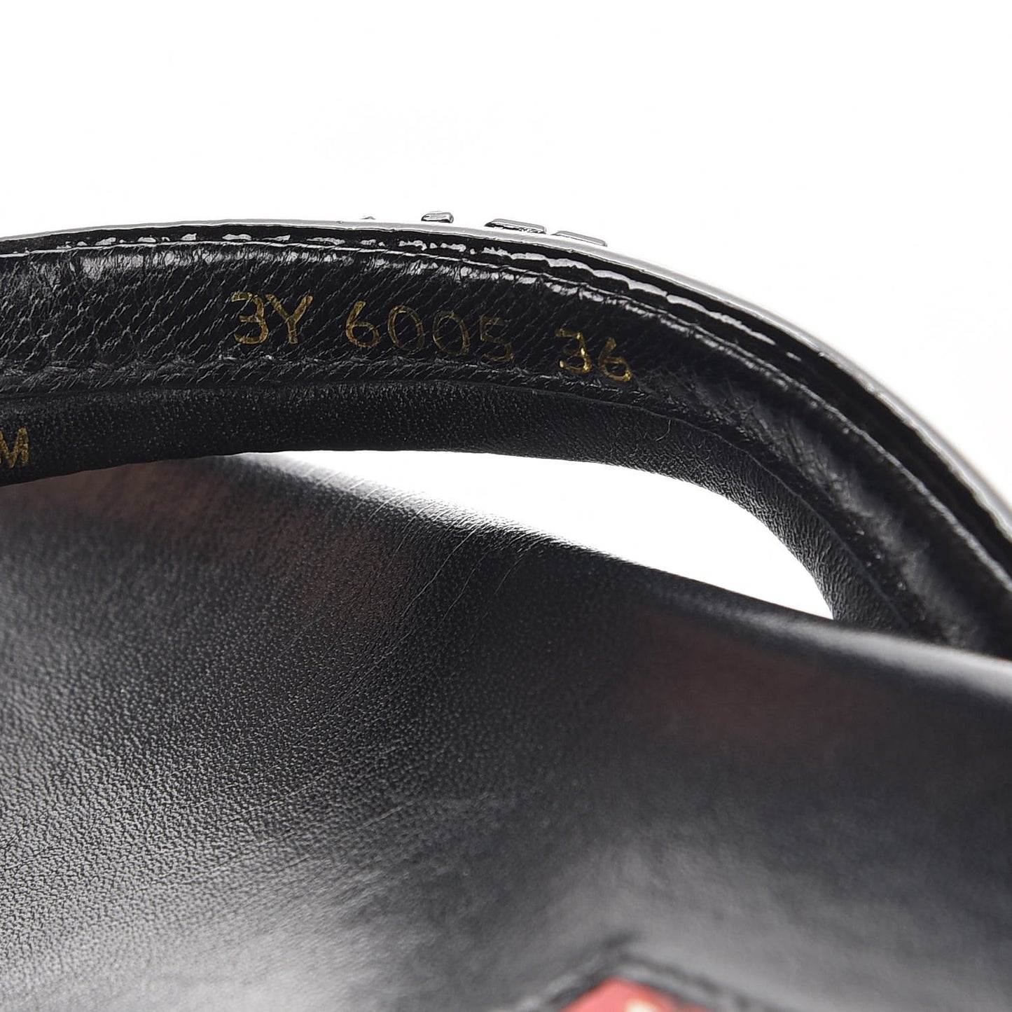 Vernice Soft Thong Sandals 36 Black