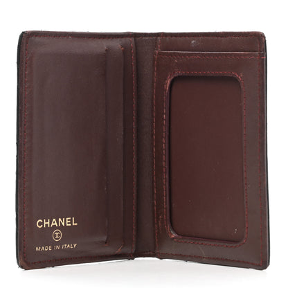 Chanel Lambskin Quilted Card Holder Wallet Black 5 of 8