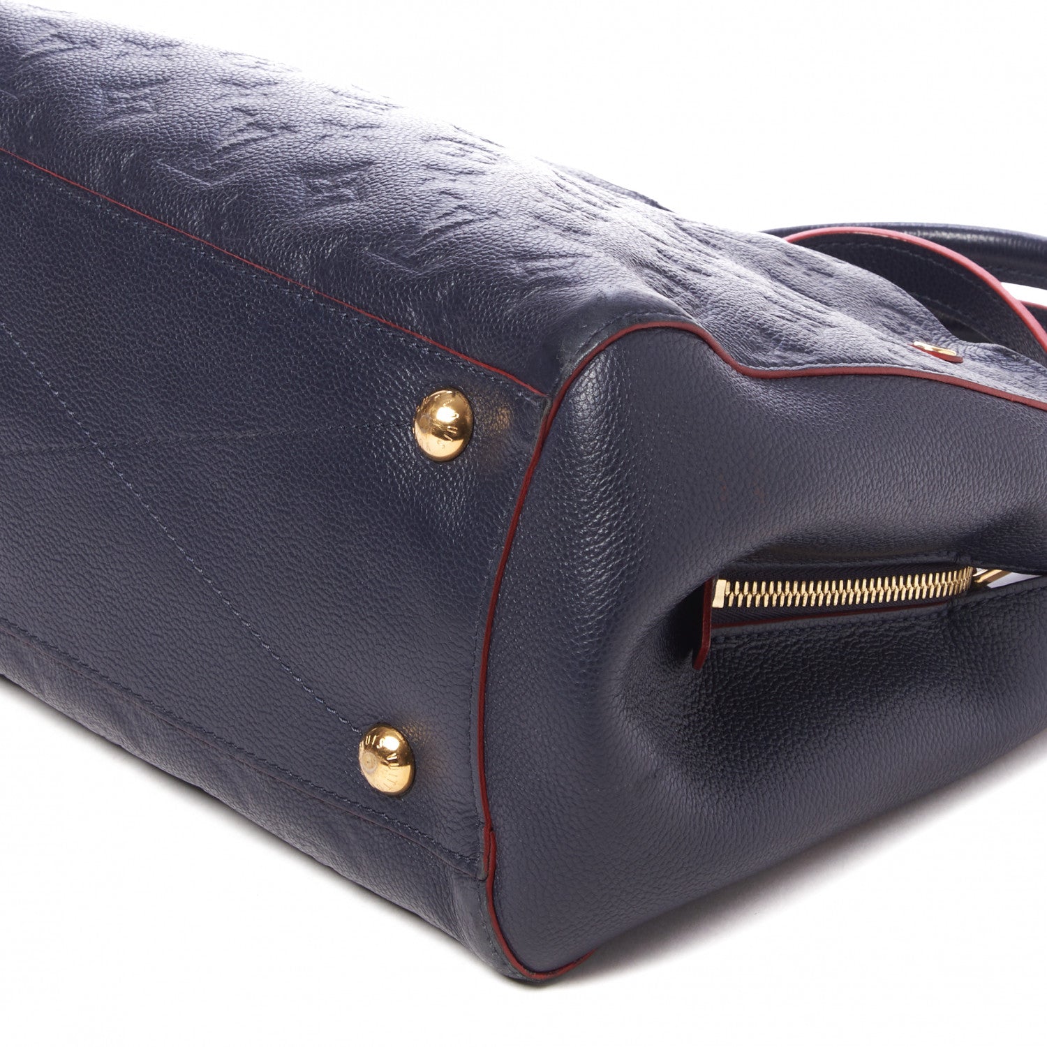 Louis Vuitton Empreinte Montaigne MM Marine Rouge 5 of 7