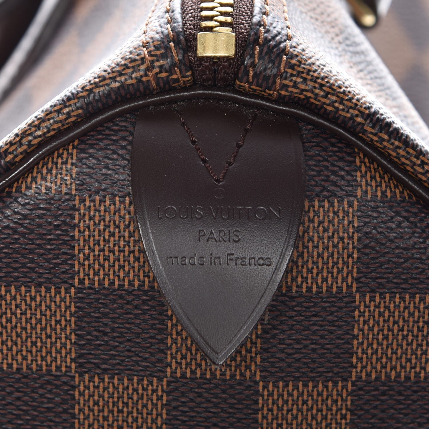 Louis Vuitton Damier Ebene Speedy 35 6 of 7