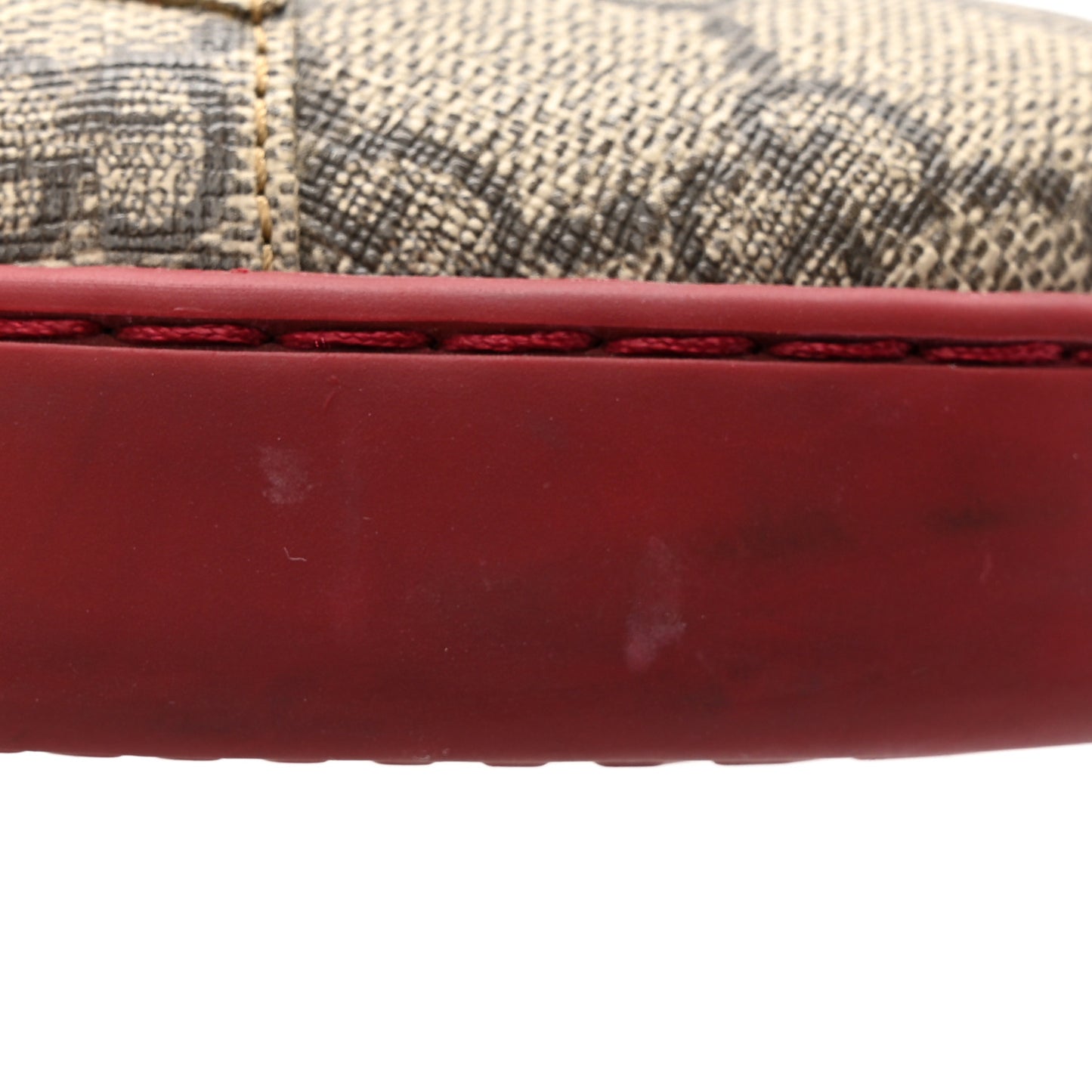 GG Supreme Monogram Ayers Mens New Ace Low-Top Sneaker 11 Blue Red