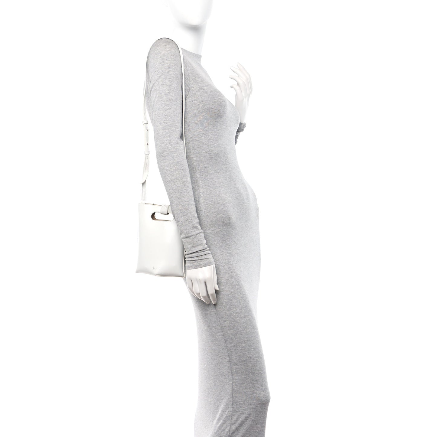 Calfskin Small Folded Bag White