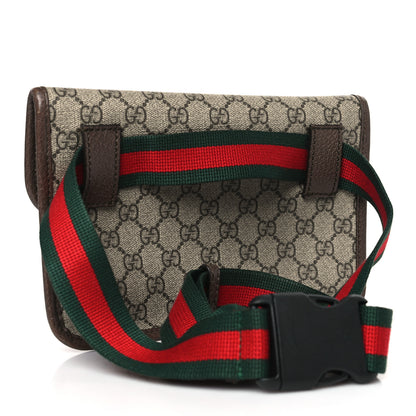 Gucci GG Supreme Monogram Neo Vintage Web Belt Bag Brown 3 of 9
