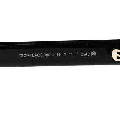 Christian Dior Dior Flag 3 Sunglasses Black 7 of 8