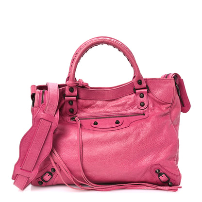 Balenciaga Agneau Classic Hardware Velo Cyclamen Fucsia 1 of 11